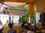 Ketua Komisi IV DPRD Sumbar, Zulkenedi Said, Serap Aspirasi Masyarakat Lingkuang Aua