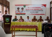 Pengurus PMI Mapat Tunggul Dilantik, Wabup Minta Bentuk PMR di Sekolah
