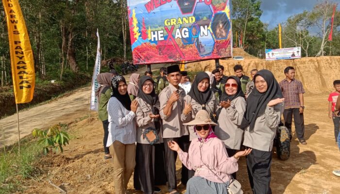 KKN di Nagari Panyakalan Solok, Mahasiswa Unand Kembangkan Objek Wisata Baru Bukit Exagon