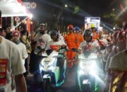 PLN Sumatera Barat Pamer Keunggulan Kendaraan Serba Listrik di Merah Putih Light Carnival Padang 2023