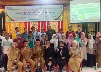 Politeknik ATI Padang Kembangkan Green Tecknology Pakan Itik di Nagari Panampuang Agam