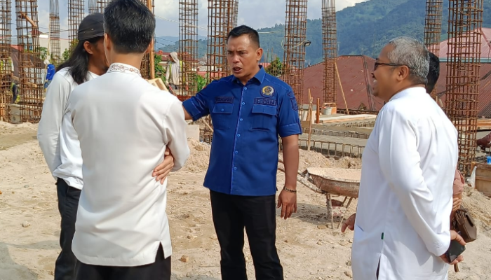 Ketua DPRD Cek Pembangunan Rusun Thawalib Padang Panjang, Target 2024 Selesai
