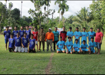 Semarak HUT RI, Nagari Lareh Nan Panjang Gelar Turnamen Mini Soccer antar Korong