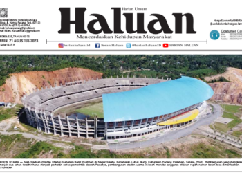 KORAN HALUAN Hari Ini Senin 21 Agustus 2023: Miris! 1.000 Rumah Warga PayakumbuhTak Layak Huni