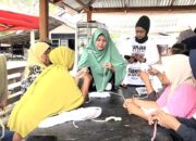 Dorong Kemandirian Ekonomi, Mak Ganjar Sumbar Ajak Kaum Ibu Berkarya Lewat Pelatihan Merajut