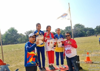 Wilna Selfi Berhasil Sumbang 2 Emas Bagi Sumbar dari Cabor Atletik