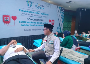 PLN Salurkan 17.000 Paket Gizi Cegah Stunting di Milad ke-17 YBM