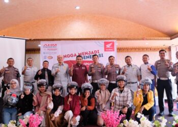 Berikan Pelatihan Safety Riding bagi Mahasiswa UPI , Jasa Raharja Berkolaborasi bersama Astra Honda Motor