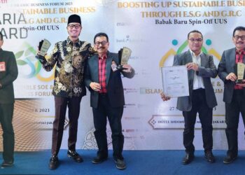 Dua Bank Sumbar Raih Penghargaan The Best Performance Sharia Award 2023