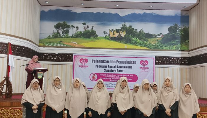 Pengurus Rumah Bunda Mulia Cabang Sumbar Resmi Dilantik