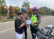 Hingga Hari ke-3 Operasi Zebra Singgalang 2023, Satlantas Sijunjung Terbitkan 47 Surat Tilang