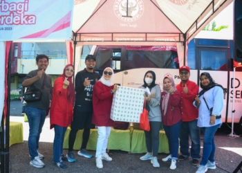 Peringati HUT ke-78 RI, Semen Padang Gelar Donor Darah