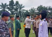 Sekdako Andree Algamar Kukuhkan Praja Muda dan Madya SMA Praja Nusantara di SPN Padang Besi