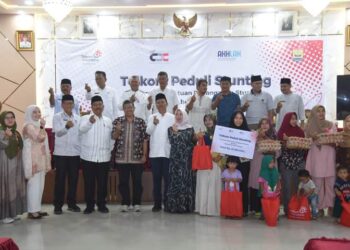 Telkom Bantu Peningkatan Gizi Anak Stunting Pariaman Selama 3 Bulan
