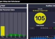 BREAKINGNEWS: Kabut Asap di Kota Padang Naik Level Tidak Sehat, Indeks Pencemaran Udara Capai 105