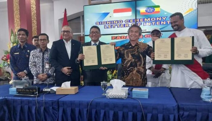 Kota Padang (Indonesia) dan Gondar City (Ethiopia) Sepakat Kerjasama Sektor Pariwisata dan Pendidikan