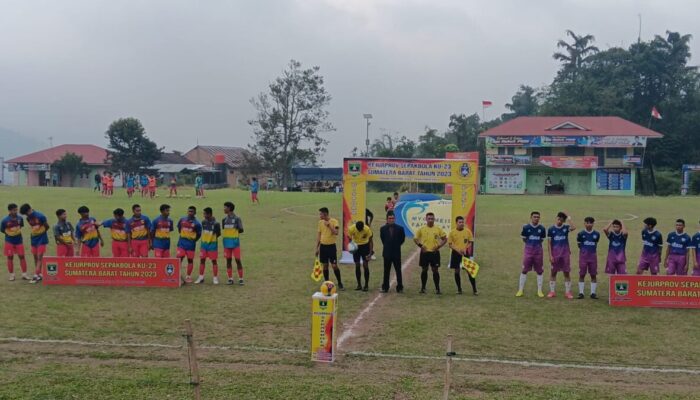 Kejurprov Sepakbola Sumbar U-23 Resmi Bergulir