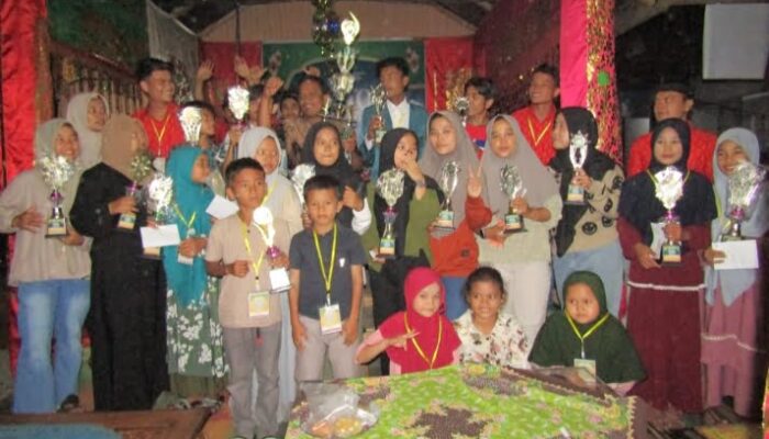 Tuan Rumah Jorong Koto Sawah Raih Juara Umum MTQ XVI Nagari Pintu Padang Pasaman
