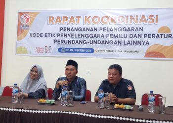 Panwascam Harus Paham Kode Etik Penyelenggara Pemilu