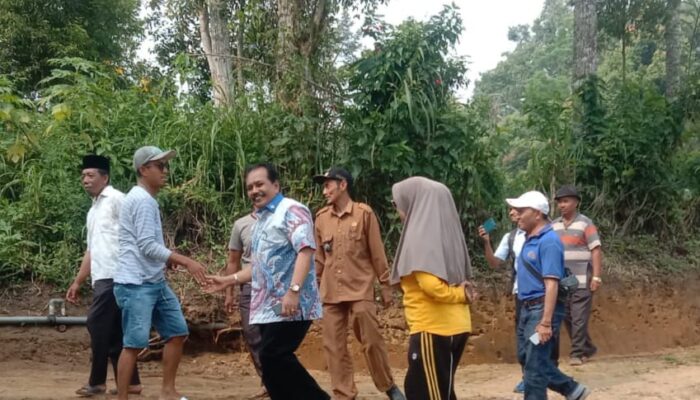 Kunker ke Sumue Jorong Jambu, Arkadius Janji Tuntaskan Pembangunan Jalan Simpang Batipuh-Guguak Tinggi