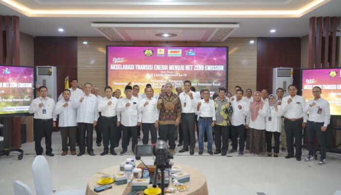 Pengurus MKI Sumbar Dikukuhkan, PLN Siap Kolaborasi Laksanakan Transisi Energi Hijau