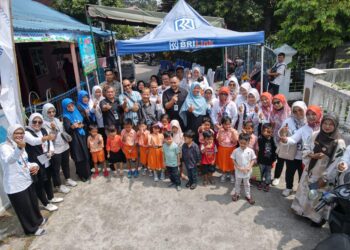 BRI RO Padang Renovasi PAUD Cinta Kasih Ibu Melalui Program BRIlinker