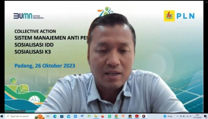 Anti Sogok-menyogok, PLN Sumatera Barat Pastikan Kerjasama dengan Mitra Berjalan Sehat