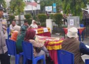 Polres Solok Kota Gelar Simulasi Sispam Kota Jelang Pemilu 2024.