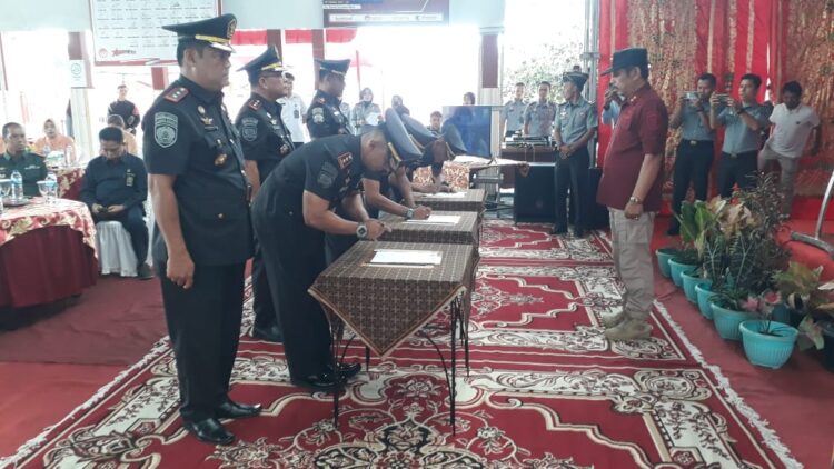 Kalapas Kelas II B Solok Resmi Berganti