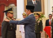 Presiden Jokowi Lantik Jenderal TNI Agus Subiyanto Jadi Kasad
