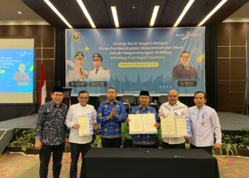 Sinergi dengan Dinas PMD Sumbar, Bank Nagari Dorong Penguatan 606 BUMNag