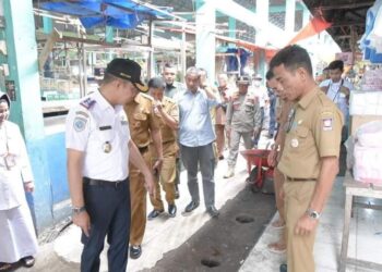 Bersiap untuk Penilaian Pasar Rakyat SNI, Wakil Walikota Padang Inpeksi Fasilitas Pasar Alai