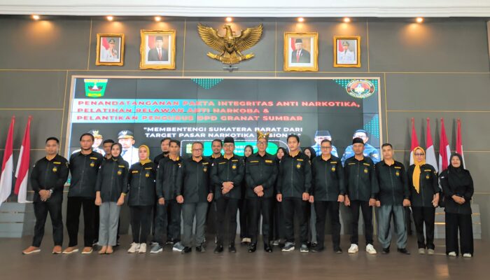 Pengurus DPD Dikukuhkan, Granat Siapkan 10 Ribu Relawan untuk Entaskan Narkoba
