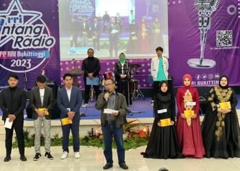 Enam Finalis Bintang Radio RRI Bukittinggi Raih Golden Tiket Ke Jakarta