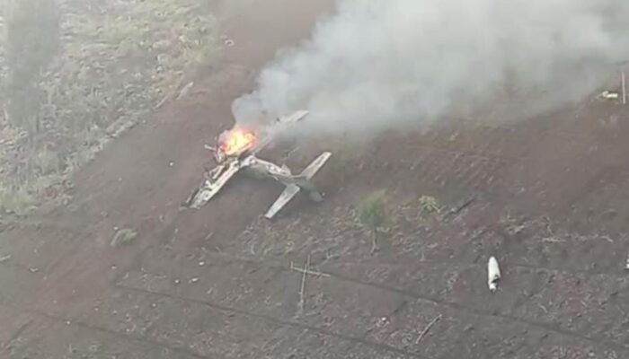 Dua Pesawat Super Tucano TNI AU Jatuh