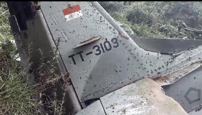 Nomor Seri Pesawat TNI Milik AU Jatuh