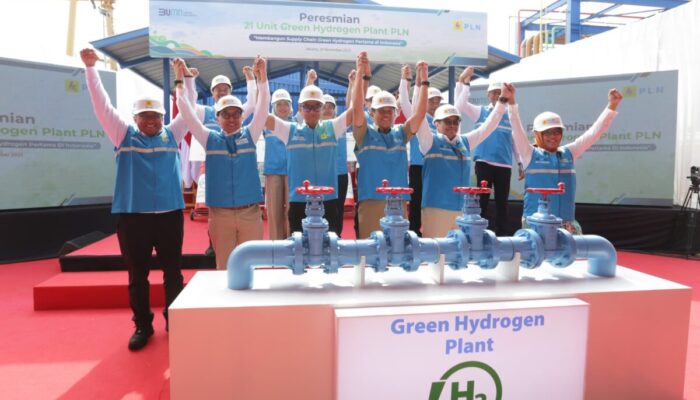 Terbanyak di Asia Tenggara! PLN Resmikan 21 Unit Green Hydrogen Plant