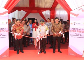 Kapolda Suharyono Resmikan SPBP Presisi Polda Sumbar