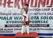Aykio Atlet Taekwondo Polresta Bukittinggi Raih Medali Emas Open Tournament Bareh Solok