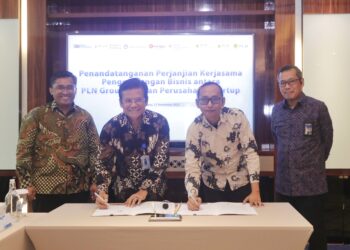 PLN Teken Kerja Sama dengan 4 Startup