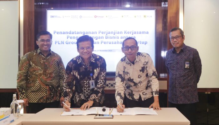 PLN Teken Kerja Sama dengan 4 Startup