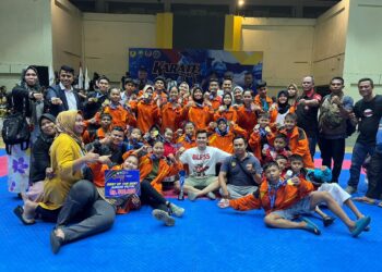 INKADO Sumbar Raih Prestasi Gemilang di Kejuaraan Siak Open Karate Championship 4th