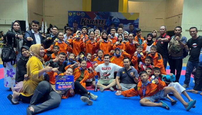 INKADO Sumbar Raih Prestasi Gemilang di Kejuaraan Siak Open Karate Championship 4th