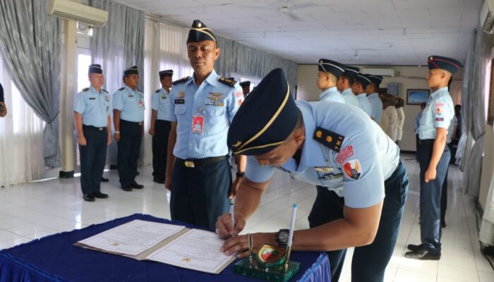 Mayor Kal Dody Yuliansyah Resmi Jabat Kepala Dinas Logistik Lanud Sutan Sjahrir Padang