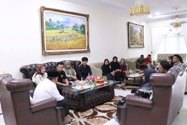 Audiensi APC bersama AMA dengan Bupati Agam, Andri Warman di Rumah Dinas Bupati Agam di Padang Baru Lubuk Basung. IST