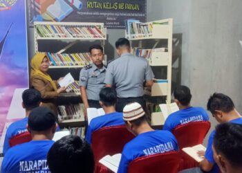 Minat Baca Warga Binaan Cukup Tinggi, Pemkab Pessel Bina dan Tata Perpustakaan Rutan Painan