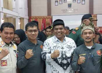 Siap Hadapi Pemilu 2024, 270 Anggota Linmas Ucapkan Ikrar