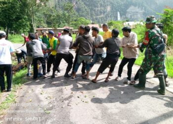 Memasuki Tahun Baru 2024, Ikatan Pedagang Sarasah Bunta Lembah Harau Laksanakan Goro Bersama