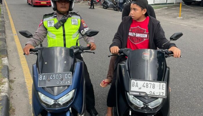 Satlantas Polresta Padang Kandangkan 50 Unit Sepeda Motor, Ini Pelanggaran yang Didominasi!