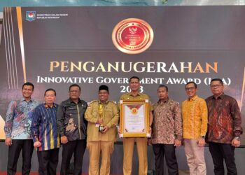 Padang Pariaman Raih IGA 2023 Kategori Kabupaten Terinovatif